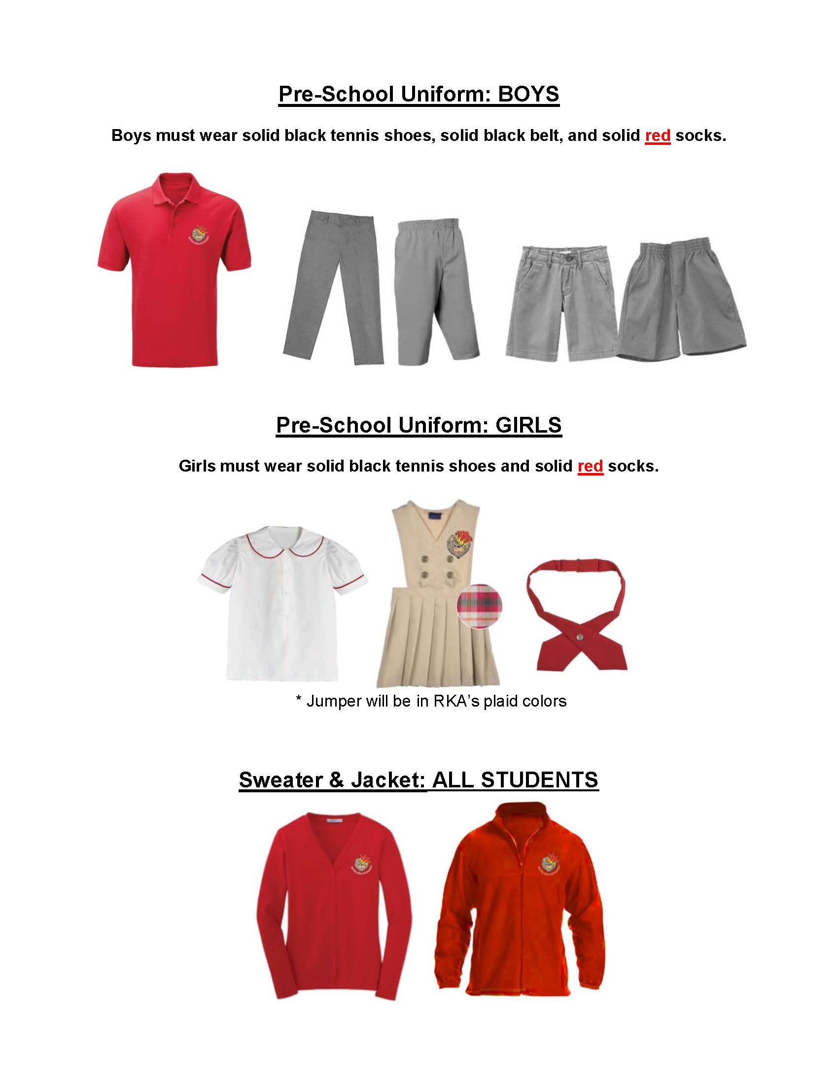 School Uniform Royal Kids Academy